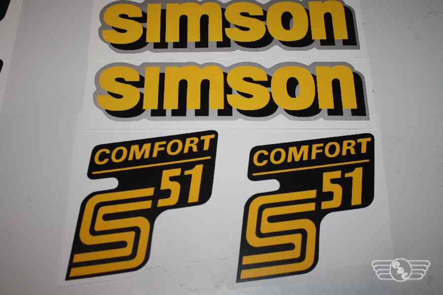 Abziehbilderset S51 Comfort